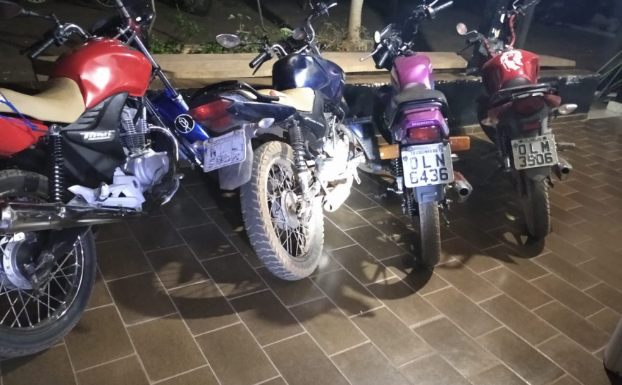 Operação Abafador apreende 4 motocicletas e autua 4 proprietários em Colinas 