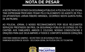 NOTA DE PESAR