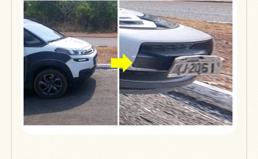 Laudo pericial de processamento forense de imagens identifica placa de veículo presente em local de crime