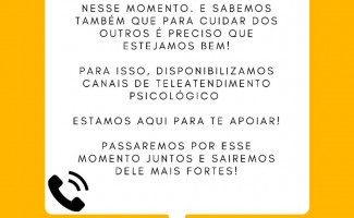 Programa de atendimento psicológico e social remoto da Segurança Pública realiza mais de 300 atendimentos durante a pandemia da Covid-19