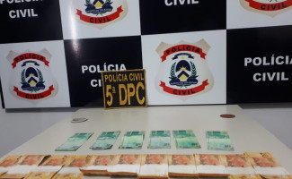 Em Palmas, homem suspeito de repassar moeda falsa é detido pela Polícia Civil 