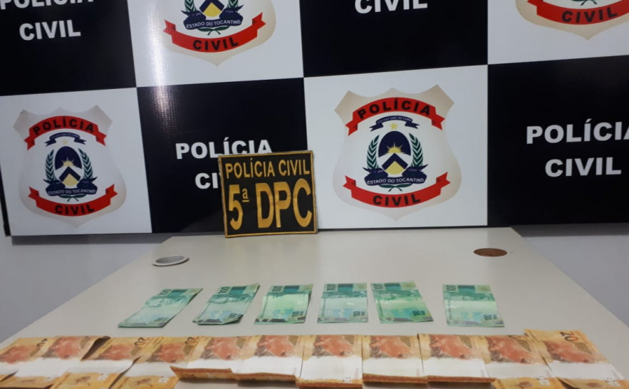 Em Palmas, homem suspeito de repassar moeda falsa é detidopela Polícia Civil.jpg