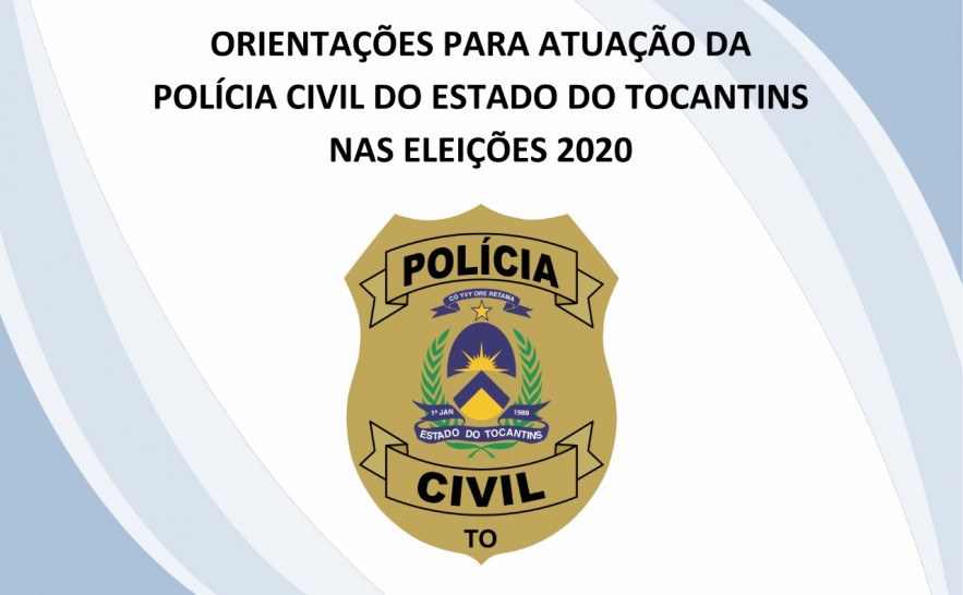  Segurança Pública publica cartilha sobre as eleições 2020 para orientar seus servidores