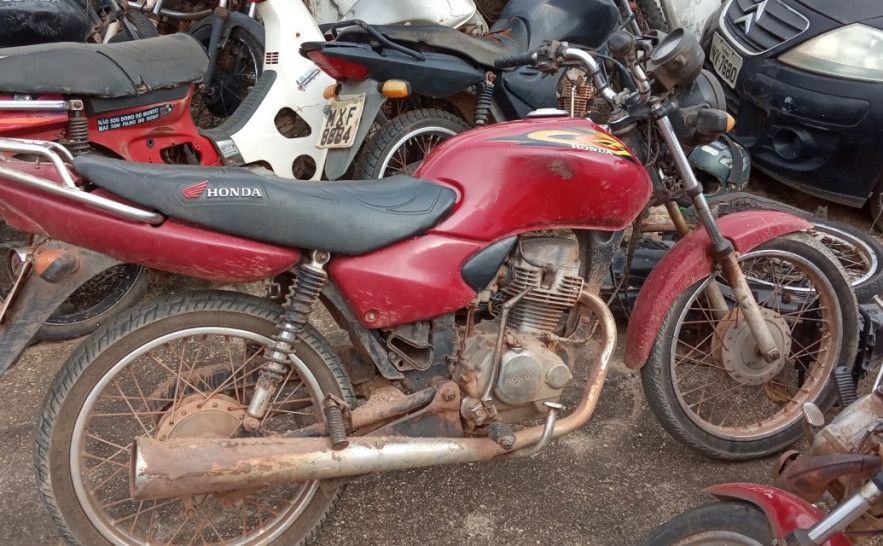 Motocicleta roubada é recuperada pela Polícia Civil em Pedro Afonso 