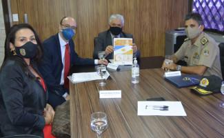 Segurança Pública oficializa junto ao TRE-TO entrega do Plano Estratégico de Integração das Forças de Segurança para atuação nas eleições municipais 2020