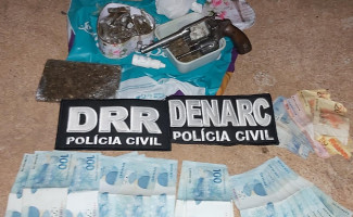 Polícia Civil deflagra 3ª etapa da Operação Hermanos prende traficante e apreende drogas em Nova Olinda 