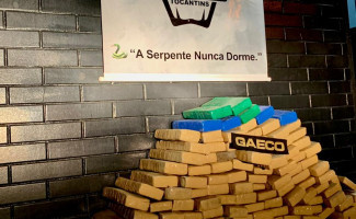 Operação Collapsus da Divisão de Narcóticos da Polícia Civil do Tocantins e do Gaeco apreende 150 quilos de maconha em Palmas