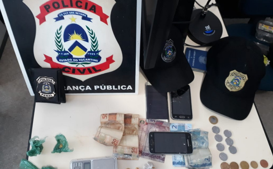 Polícia Civil desarticula ponto de venda de drogas e prende dois suspeitos por tráfico em Miracema