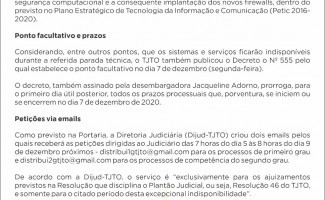 ATENÇÃO! AVISO IMPORTANTE