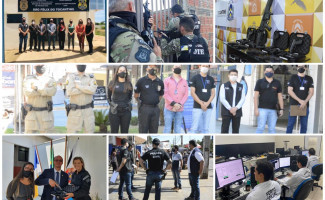 Investimentos do Governo do Tocantins e integração das forças de segurança no combate à criminalidade marcam a gestão da Segurança Pública no ano de 2020