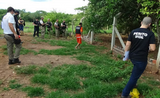 Polícia Civil faz reprodução simulada de crime que chocou moradores na região de Paraíso do Tocantins