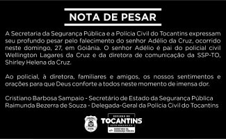 Nota de Pesar 