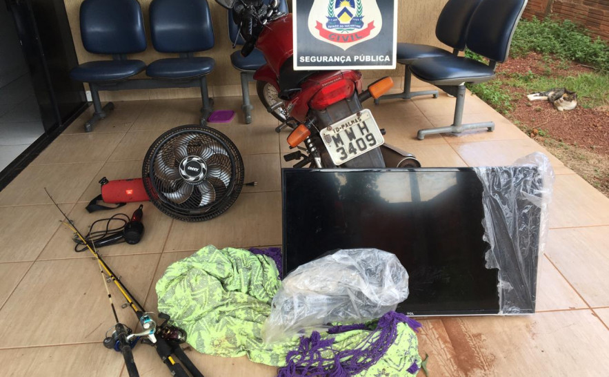 Polícia Civil recupera e restitui ao verdadeiro proprietário objetos furtados em Luzimangues 
