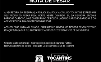 NOTA DE PESAR