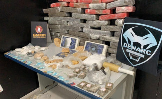 Operação “Breaking in Bad” da Divisão de Narcóticos da Polícia Civil na Capital apreende mais de 42 quilos de drogas e prende três pessoas