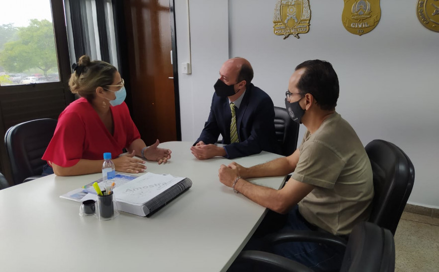 Em reunião, Segurança Pública e Sinpol alinham retomada de julgamentos de processos sobre progressões de policiais civis