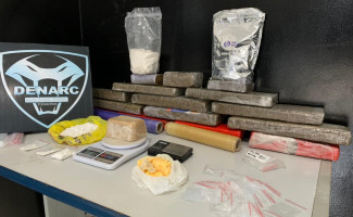 Em desdobramento, operação Crazy Horse da Polícia Civil e do Gaeco apreende mais drogas em Luzimangues