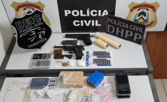  Polícia Civil deflagra operação Dez Mandamentos e prende seis pessoas suspeitas de integrar organização interestadual de tráfico de drogas