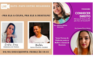 Delegadas de polícia debatem enfrentamento da violência contra a mulher em entrevistas nas redes sociais