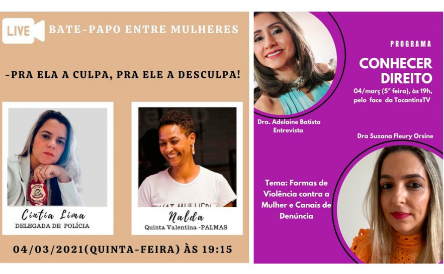 Delegadas de polícia debatem enfrentamento da violência contra a mulher em entrevistas nas redes sociais.jpeg