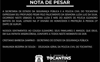 NOTA DE PESAR
