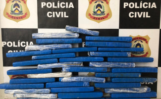 Operação Tisífone da Divisão de Narcóticos da Polícia Civil e do GAECO apreende 50 quilos de maconha em Gurupi e prende um homem