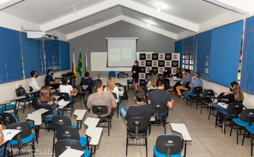 Polícia Científica capacita servidores da saúde estadual que atuam nas unidades do IML do Estado em antropologia forense e odontologia legal