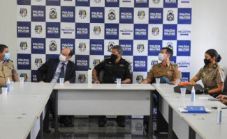 Forças de Segurança reúnem-se para alinhar ações da Força-Tarefa Tolerância Zero em combate à Covid-19