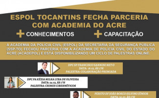 Espol fecha parceria com academia do Acre e disponibiliza palestras online para servidores das forças de segurança