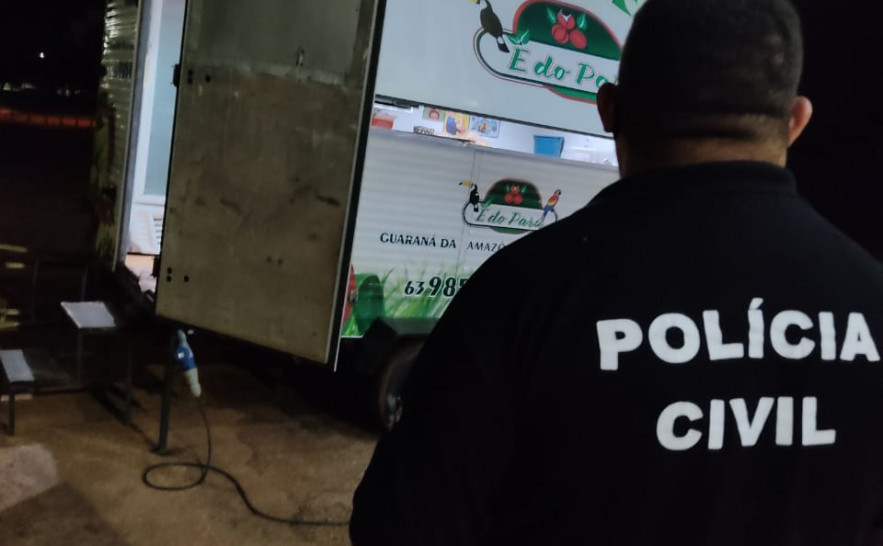 Trailer furtado no estado do Pará é recuperado pela Polícia Civil em Palmas  