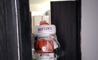 Ações de sanitização em unidades da PolÍcia Científica contam com o apoio do Corpo de Bombeiros Militar