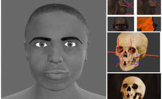 Polícia Científica do Tocantins divulga a primeira reconstrução de uma face em 3D de ossada para fins forenses.