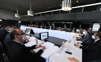Em reunião no Ministério da Justiça, presidente do Consesp e Secretário da Segurança do Tocantins reforça urgência no envio de vacinas para as forças de segurança nos Estados