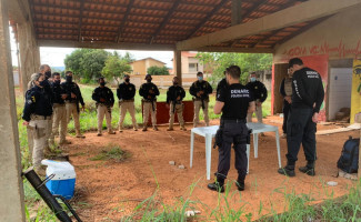 Divisão de Narcóticos da Polícia Civil do Tocantins ministra treinamento para policiais da PRF-TO