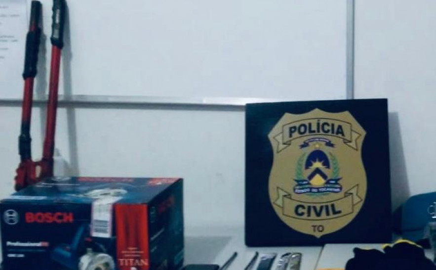 Suspeito de praticar crimes contra o patrimônio em Guaraí é preso pela Polícia Civil
