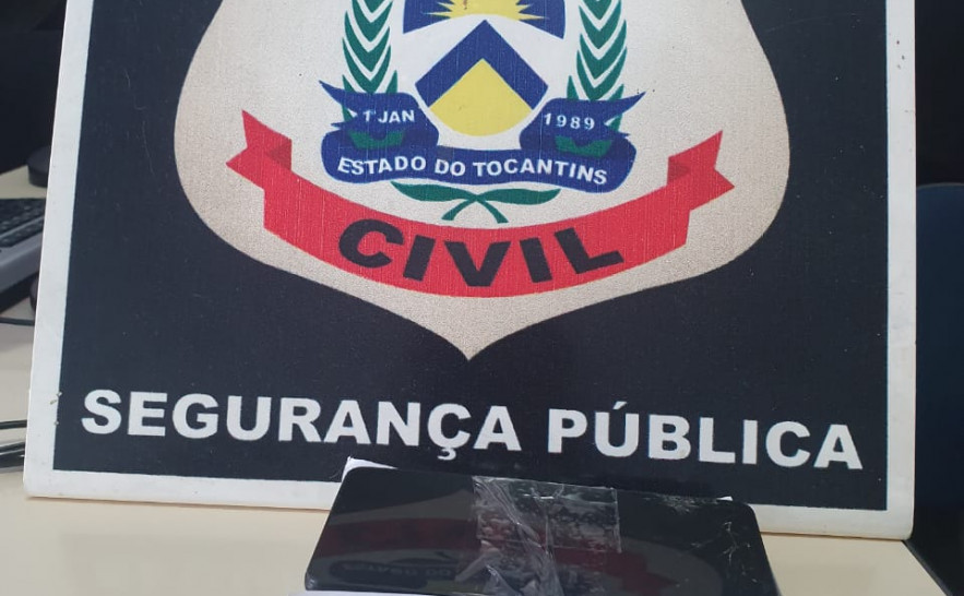 Homem suspeito por tráfico de drogas é preso pela Polícia Civil em Miracema do Tocantins 