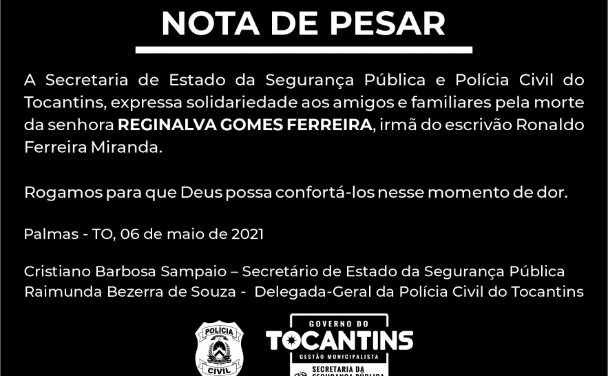 Nota de Pesar