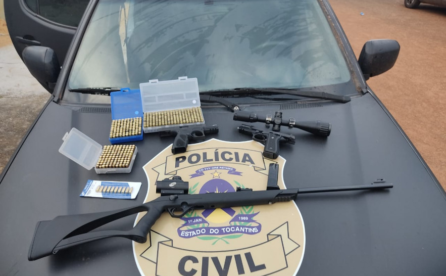 Polícia Civil do Tocantins efetua prisão temporária de quatro suspeitos de praticar homicídio por briga de posse de terra.jpg