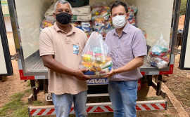 Governo do Tocantins atende 1,3 mil famílias rurais de Lagoa da Confusão e Formoso do Araguaia com entrega de alimentos 