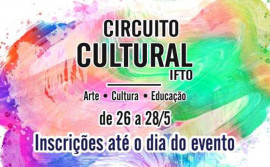 Governo do Tocantins apoia e participa de Circuito Cultural do Instituto Federal do Tocantins