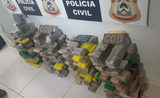 Polícia Civil apreende 120 kg de drogas e prende quatro traficantes no sul do estado 