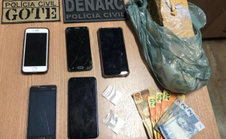 Casal do tráfico é preso pela Polícia Civil em Araguaína 