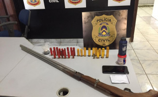 Polícia Civil apreende vários quilos de carnes de animais silvestres e prende homem por crime ambiental no norte do Estado 