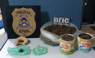 Polícia Civil apreende mais de 1kg de drogas e prende dois suspeitos de tráfico de drogas no interior do Estado 