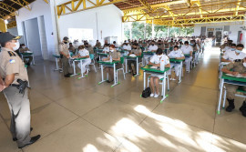 Provas de seleção para concursos internos da Polícia Militar do Tocantins ocorrem em Palmas