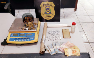 Polícia Civil fecha ponto de venda de drogas em Bandeirantes do Tocantins 