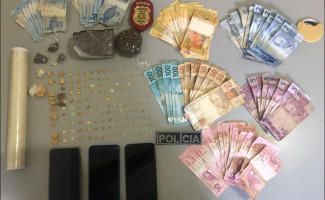 Em Peixe, Polícia Civil fecha ponto de venda de drogas gerenciado por mulheres e prende duas suspeitas por tráfico 