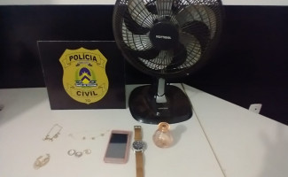 Polícia Civil cumpre Mandado de Busca e Apreensão e recupera objetos roubados em Porto Nacional