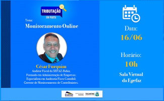 Egefaz realiza segundo encontro Tributação em pauta