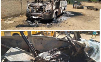Dois suspeitos de atearem fogo em um ônibus da prefeitura de Lajeado são presos pela Polícia Civil do Tocantins